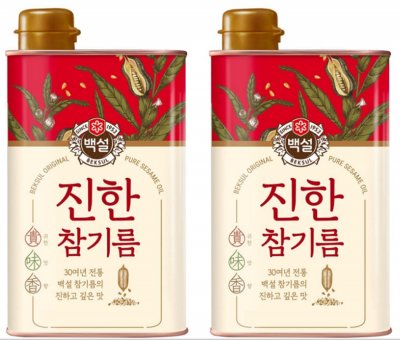 CJ 백설 진한참기름
