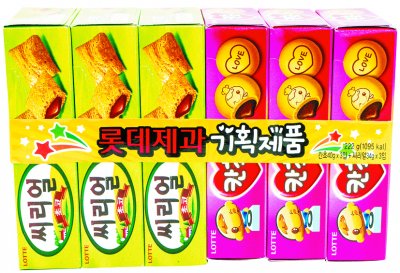 롯데 칸쵸+씨리얼기획