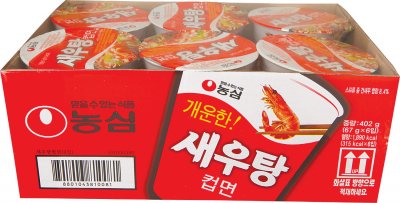 농심소컵 새우탕