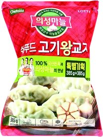 롯데 의성마늘 고기왕교자