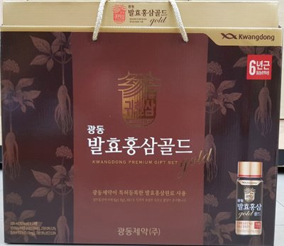 광동 6년근 발효홍삼골드