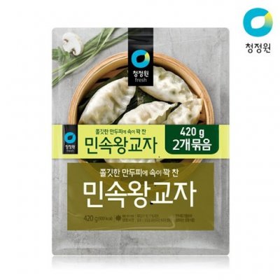 청정원) 민속왕교자 420g