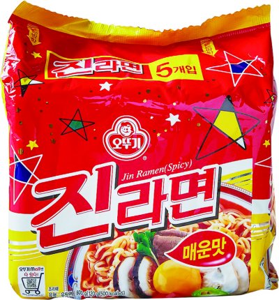 오뚜기진라면 매운맛 멀티